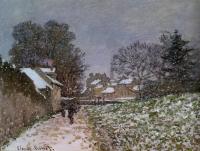 Monet, Claude Oscar - Snow at Argenteuil